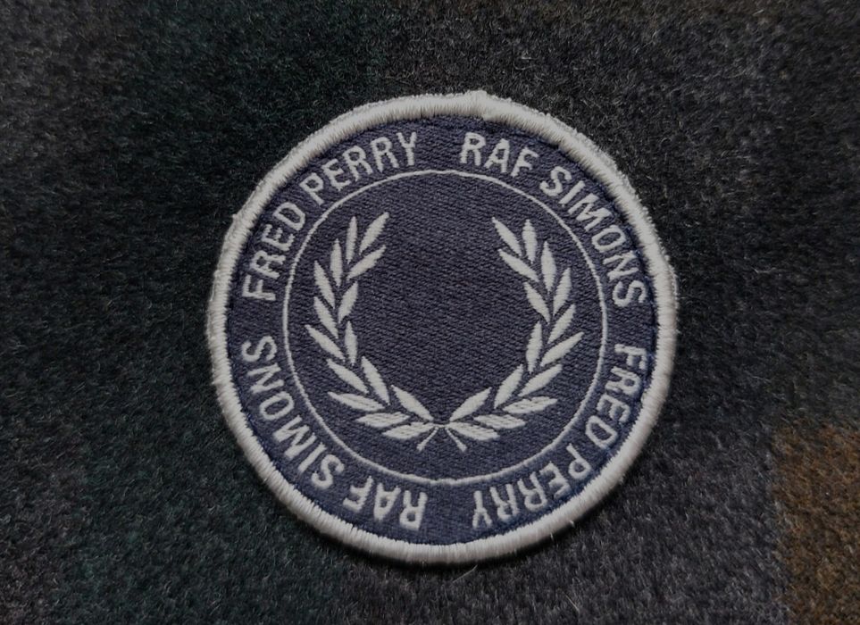 Raf Simons x Fred Perry nowa kurtka męska harington wełna r. S
