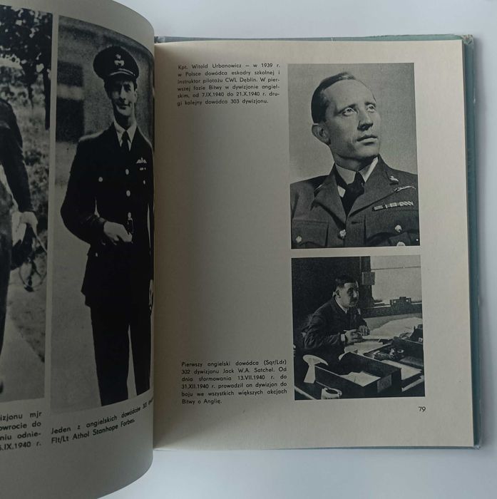 Udział Polaków w Bitwie o Anglię 1968 Używana Dobry