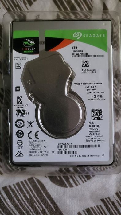 Продам жёсткий диск HDD 1 TB
