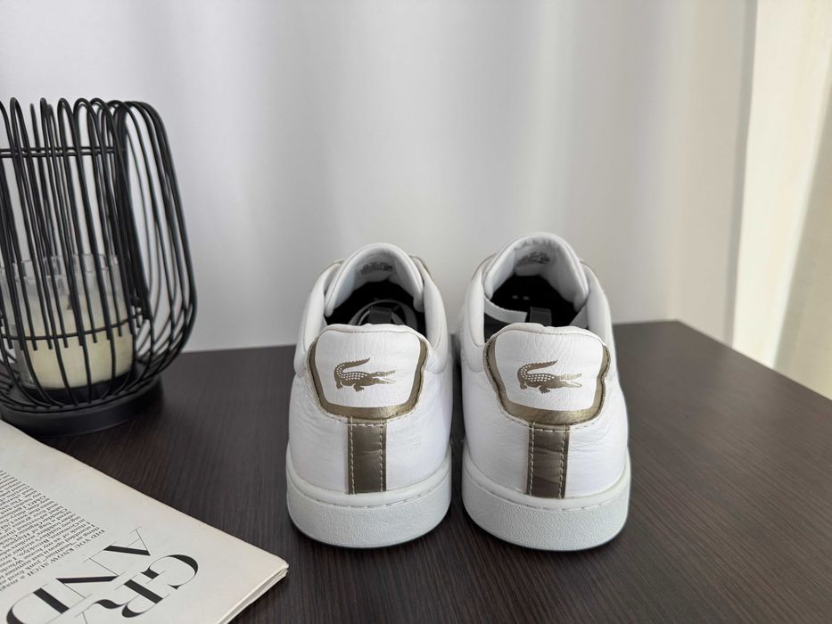 Кросівки, кеди шкіряні Lacoste Carnaby Evo (Оригінал, 44 р).