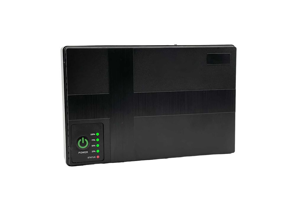 ДБЖ акумуляторний mini-UPS  для роутеру 12V / 9V / 5v 10 400 mAh