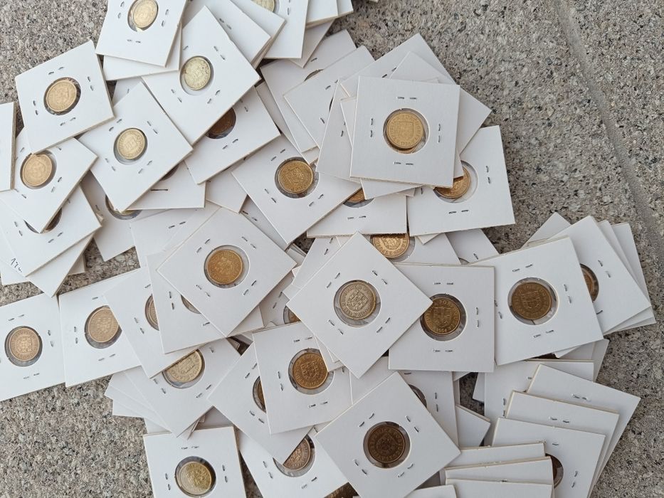 Lote moedas 1 Escudo Portugal