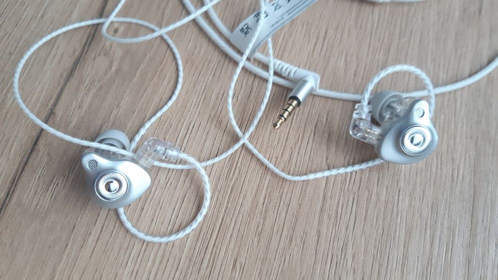 Słuchawki Hi-Fi Pro In-Ear przewodowe mikrofon gamingowe odłączany kabel  Jack