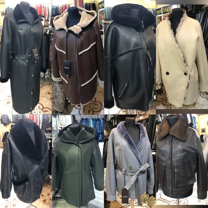 Найновіша колекція,див.усі фото!Дублянки жіночі короткі,середні,довгі