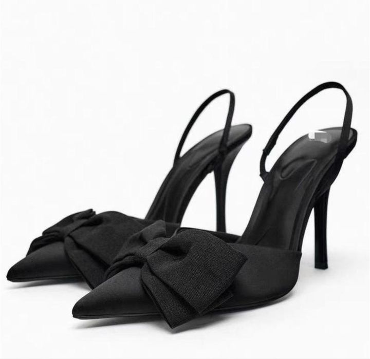 Каблуки ZARA з бантиками