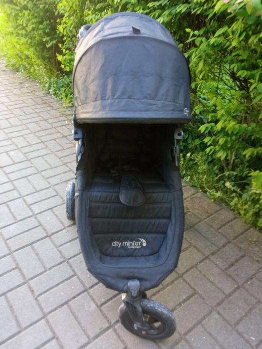 Wózek spacerowy Baby Jogger City Mini GT, folia, pałąk