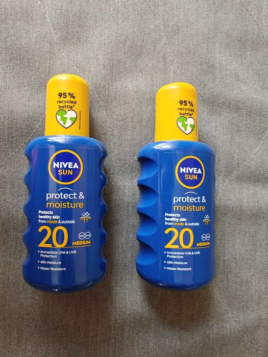 Nivea Sun Protect & Moisture balsam spray do opalania SPF 20, 200 ml