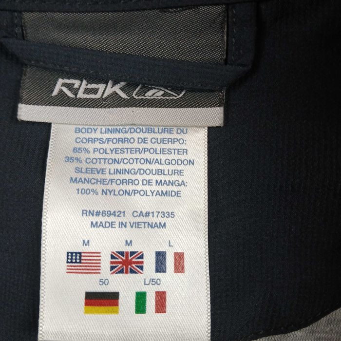 Kurtka męska przejscoowa cienka Reebok Jak NOWA rozm : M / L
