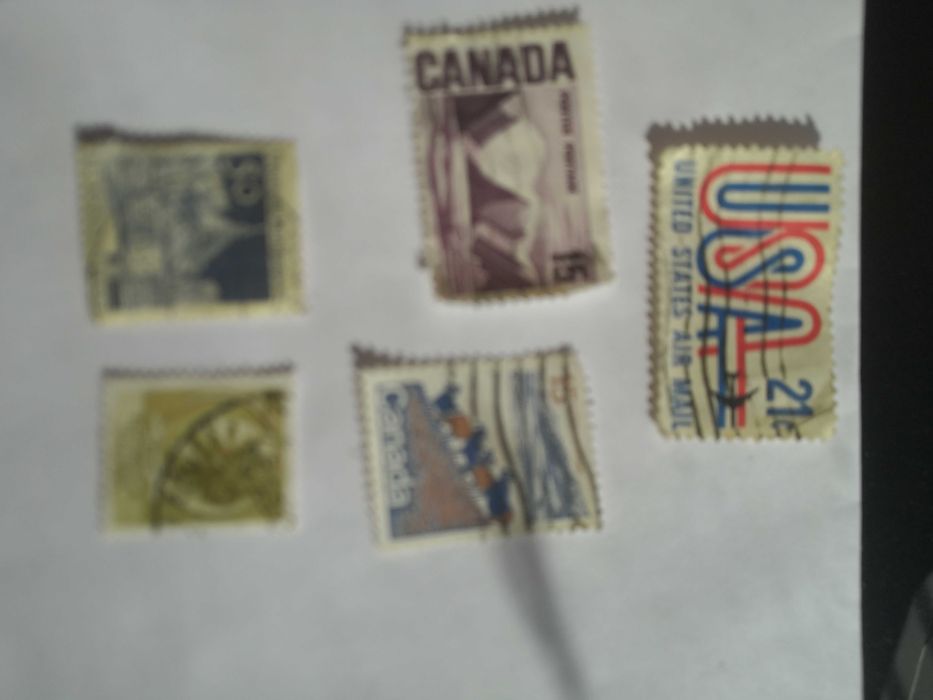 Selos de varios paises vintage