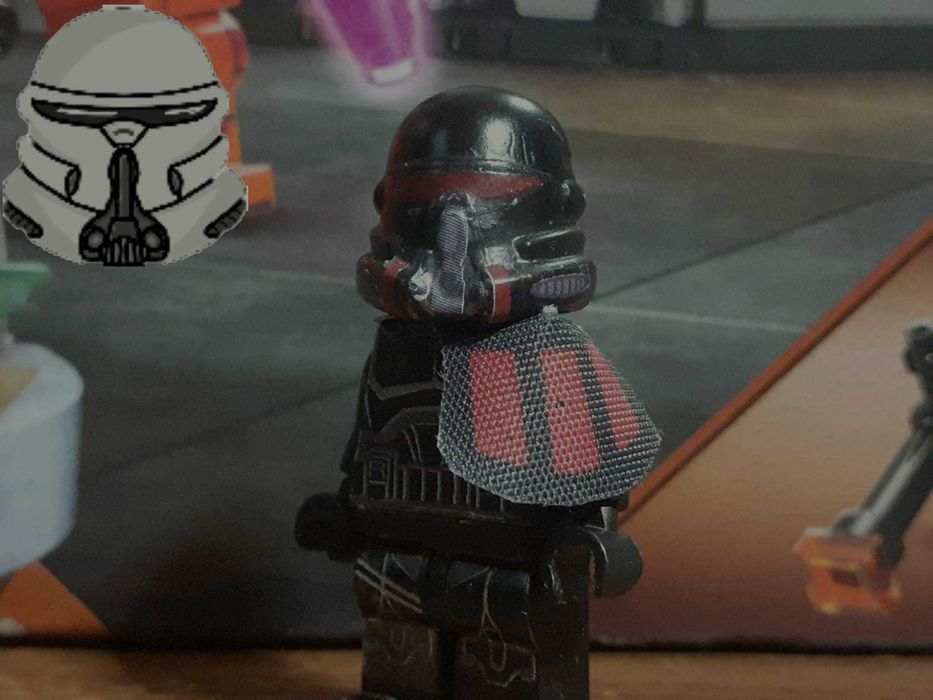 custom industries  pauldron wersja lego