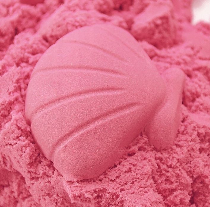 PIASEK KINETYCZNY 3kg Foremki + Basen Piaskownica wysylka 24h