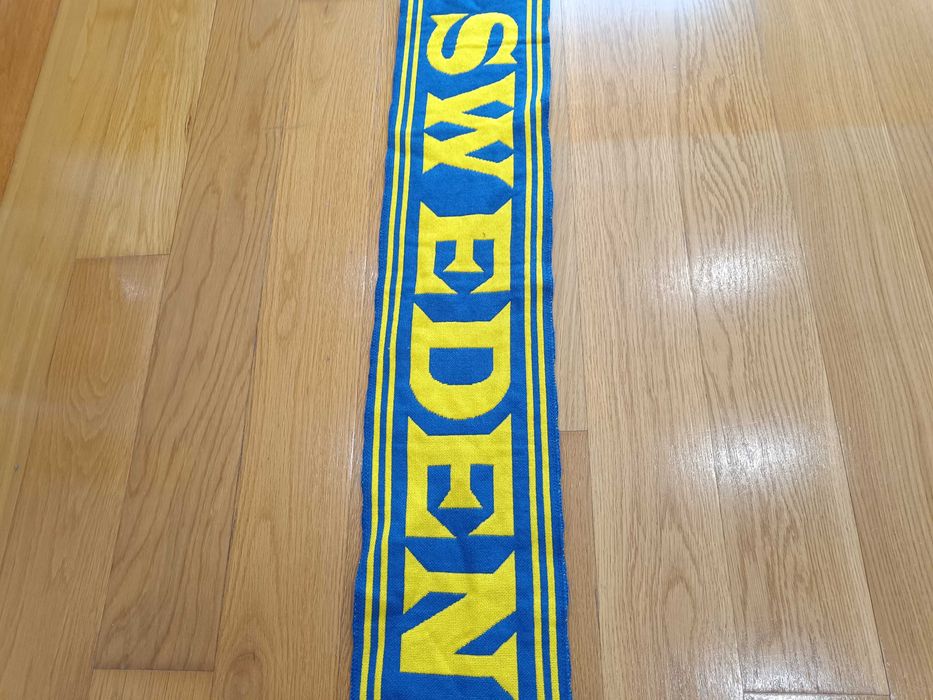 Cachecol seleção da Suécia Sweden Sverige _B011