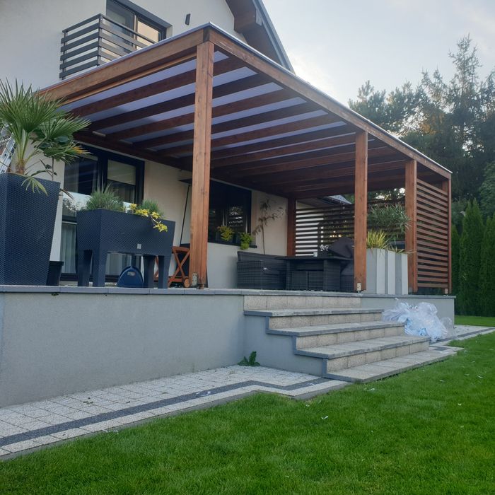 Wiata pergola zadaszenie tarasu altanka tarasy pergole