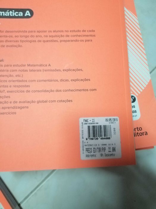 Livros preparação para os testes