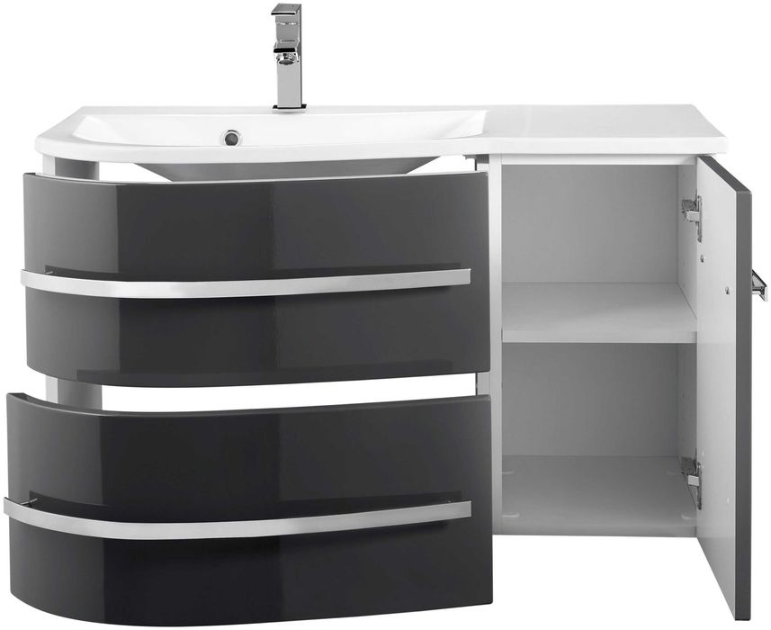 szafka ŁAZIENKOWA z umywalką WYSOKA JAKOŚĆ NOWA! 90cm cichy domyk