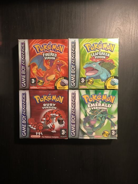 Jogos Pokémon GameBoy Advance