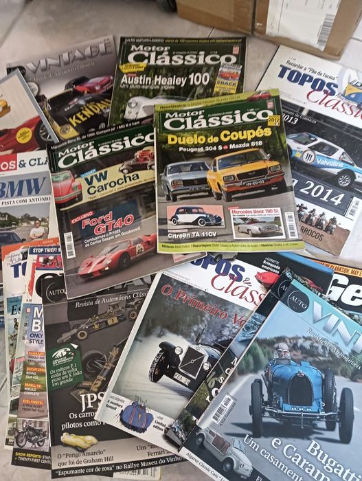 Revistas usadas auto clássicos