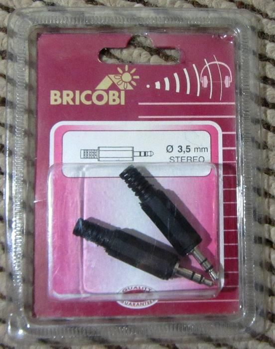 Conjunto de 2 jack audio (3,5 mm)