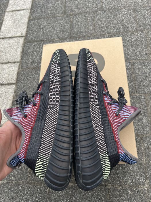 Adidas Yeezy Boost 350 V2 Yecheil sneakersy buty niskie czarne 44