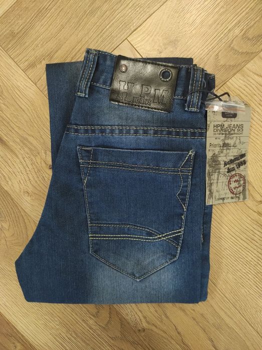 Chłopięce spodnie jeansowe 70cm pas