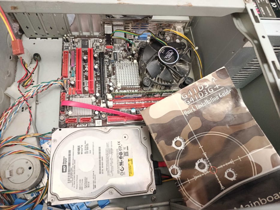 Плата компьютера biostar G41D3+