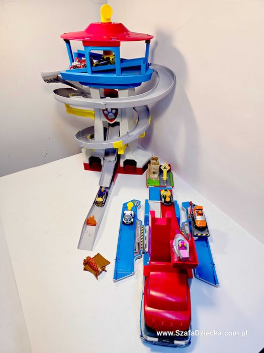 PSI PATROL - Baza + Patrolowiec + 8 Pojazdów