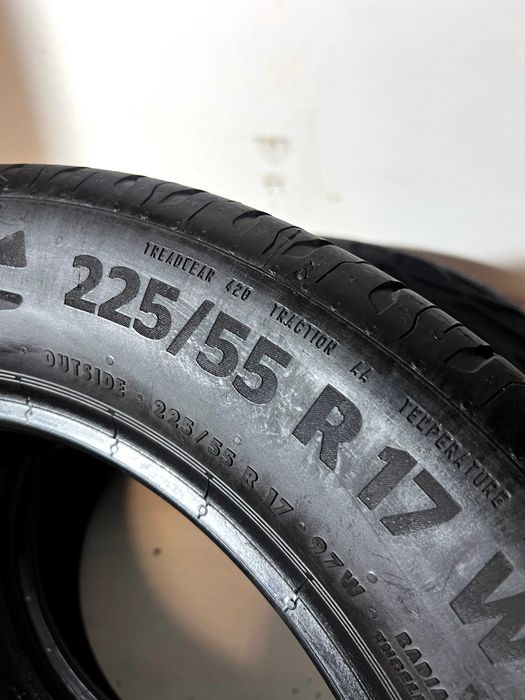 Pneus Continental Eco Contact 6 - 225/55/17 - Como NOVOS