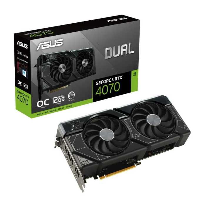 ASUS GeForce RTX 4070 DUAL OC 12GB GDDR6X Okazja