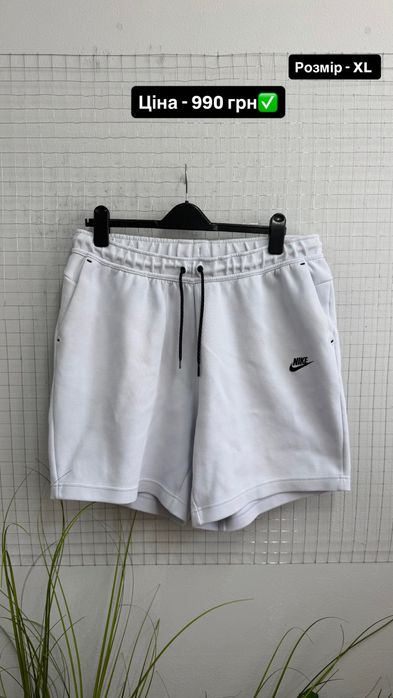 Оригінальні шорти Nike Tech Fleece чоловічі