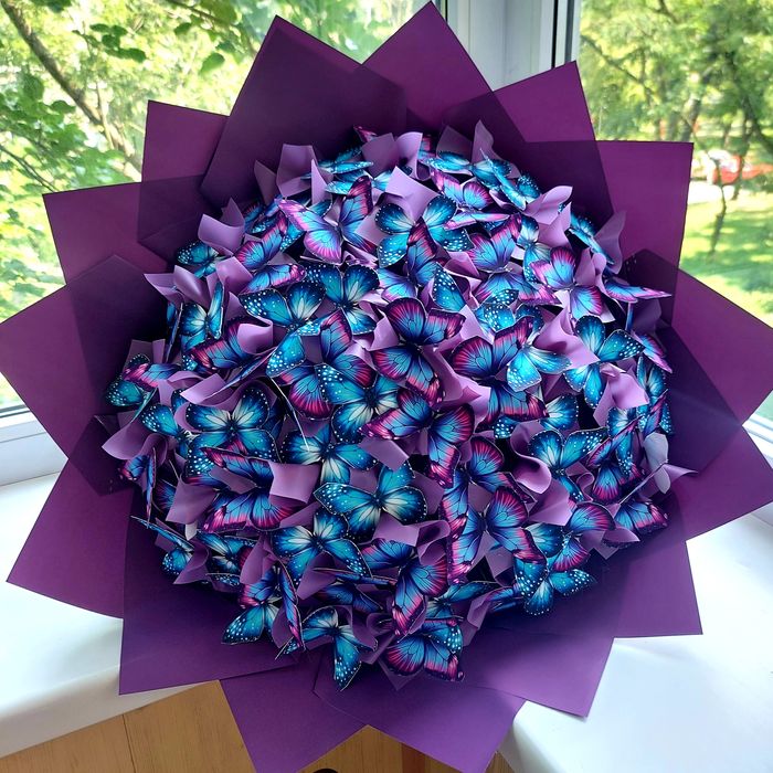 Букет с бабочек/букет з метеликів