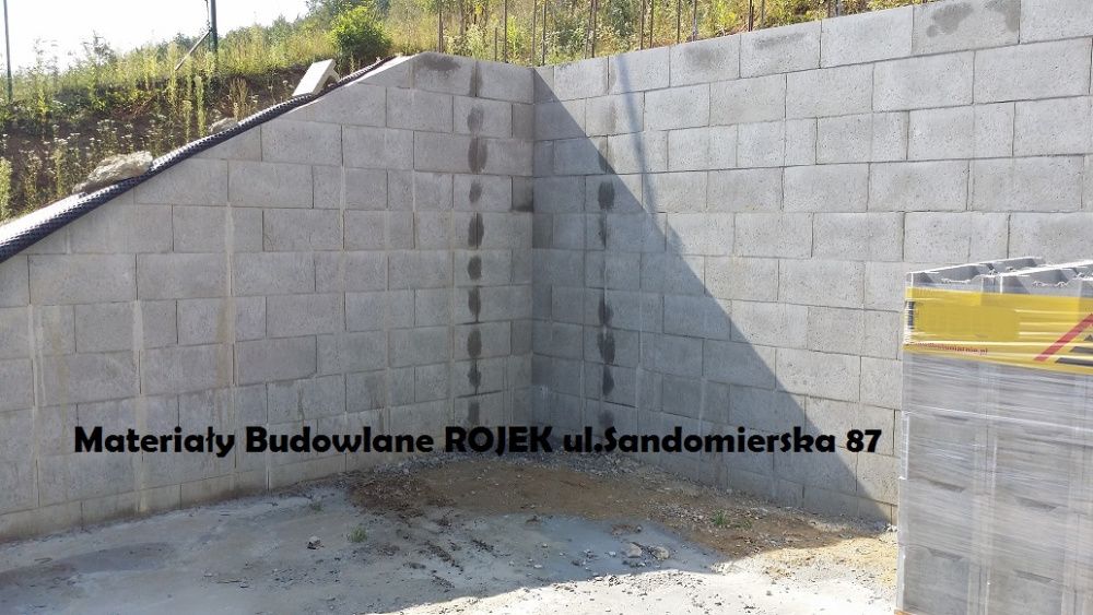 Pustak szalunkowy PS20 bloczek betonowy fundamentowy tracony