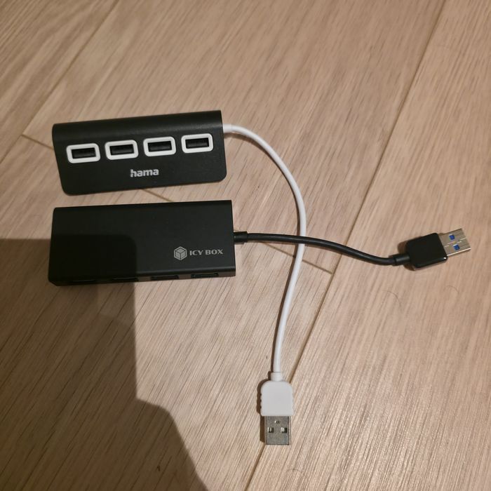 USB-хаби Hama та Icy Box