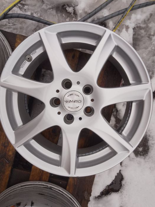 Диски Енцо R16/5×105/6.5J/ET-41/DIA 56.6mm;гарний комплект,з Німеччини