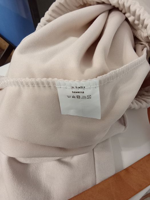 Dres welur w kolorze kremu LUXury