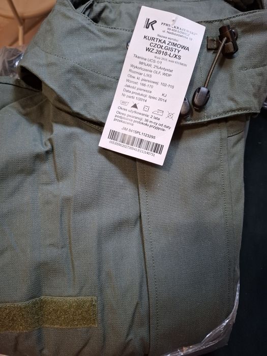 Kurtka zimowa czołgisty 633/mon.Nowa roz.L/XS