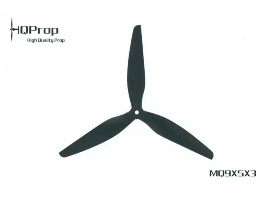 Пропелери HQ MacroQuad Prop 9X5X3 Black-Glass Reinforced (4шт2CW+2CCW)