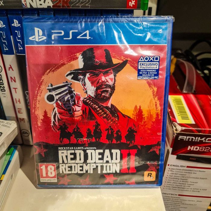 Red Dead Redemption II Game – PS4 (Rockstar Games, Sealed)64586227618305121