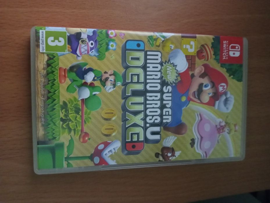 Vendo jogo new super Mario Bros deluxe switch