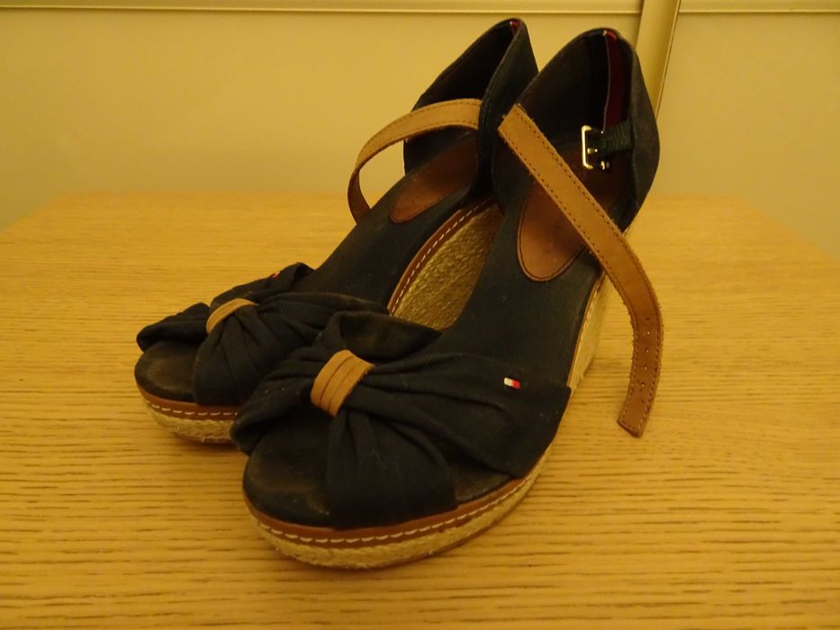 Tommy Hilfiger Espadryle Damskie Elena koturny rozmiar 36