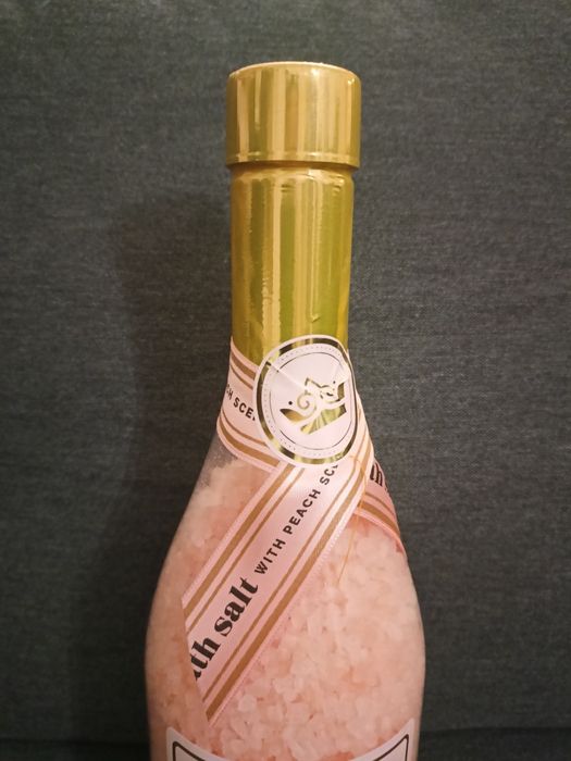 Sól do kąpieli, szampan, bath Salt peachy perfect