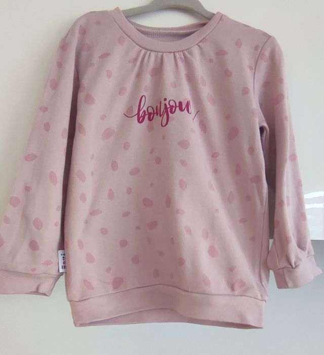 Bluzy dziewczęce 104 8 szt.