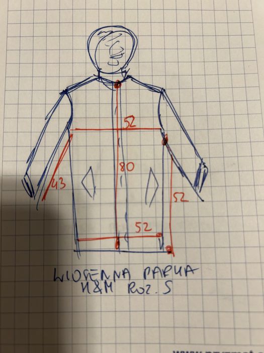 H&M Lekko ocieplana kurtka wiosenna