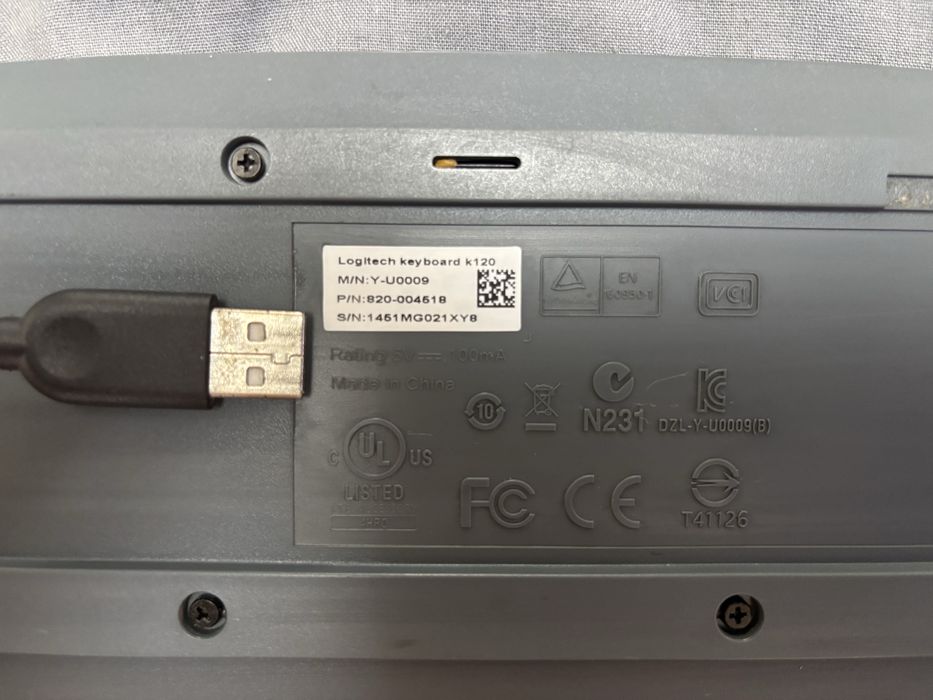 Клавиатура Logitech k 120