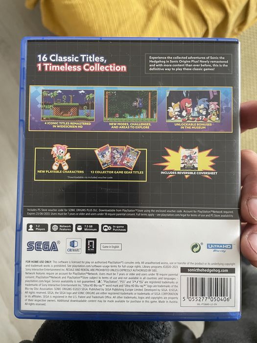 Sonic Origins Plus PS5