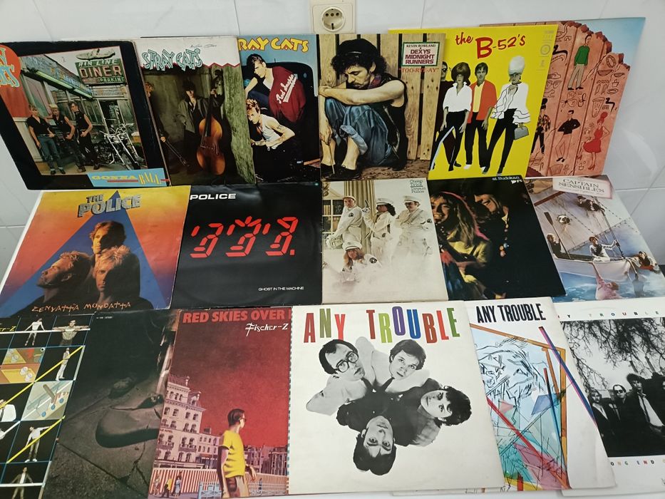 Anos 80: PUNK, New Wave, PUB ROCK e outros {vinis}