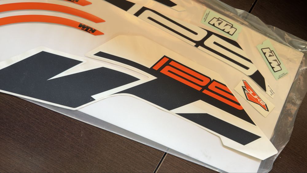 Kit autocolantes ktm duke 125