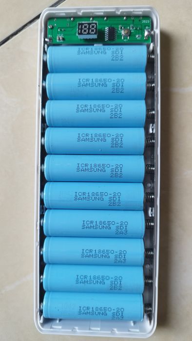 PowerBank Павербанк 10 батарей 18650-SAMSUNG 30 000mah