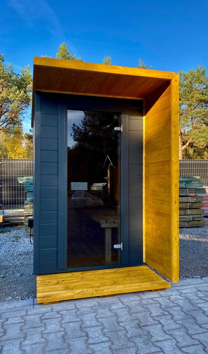 Sauna Sucha - Ogrodowa - SmartSauna - 2 osobowa, Z piecem!