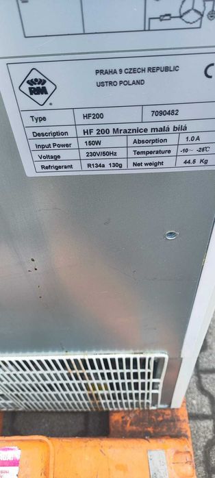 szafa mroźnicza podblatowa