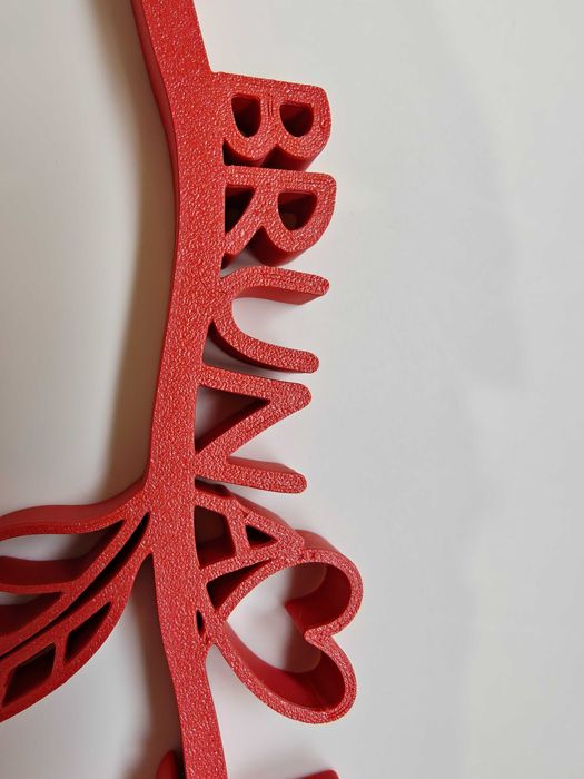 Prenda Personalizada Dia da Mãe - Rosa 3D com Nome à Escolha